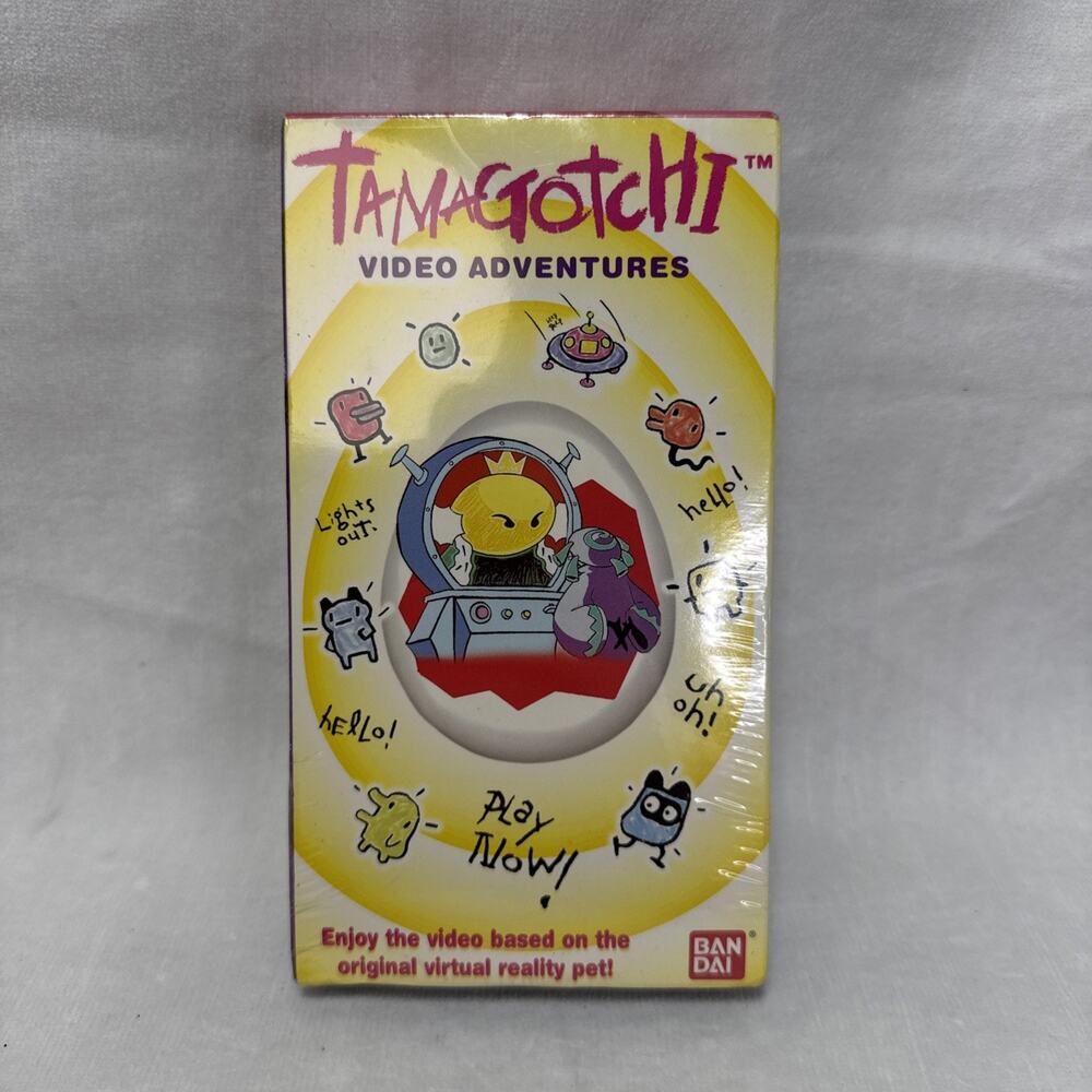 Tamagotchi 1997 Video Adventures VHS Brand New NOS Vtg Sealed